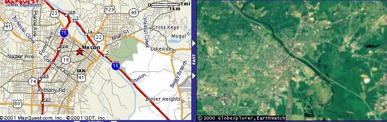 Maps near Ocmulgee Nat Monument